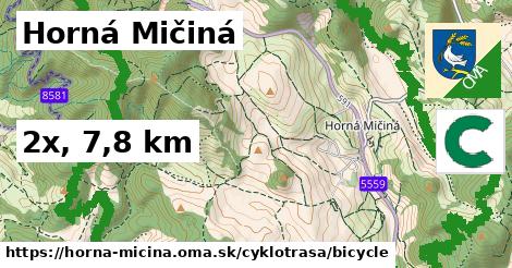 Horná Mičiná Cyklotrasy bicycle 