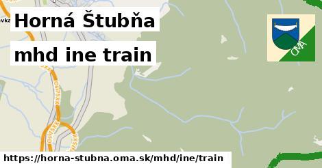 Horná Štubňa Doprava iná train