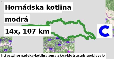 Hornádska kotlina Cyklotrasy modrá bicycle