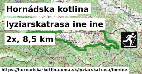 Hornádska kotlina Lyžiarske trasy iná iná