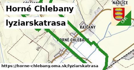 Horné Chlebany Lyžiarske trasy  