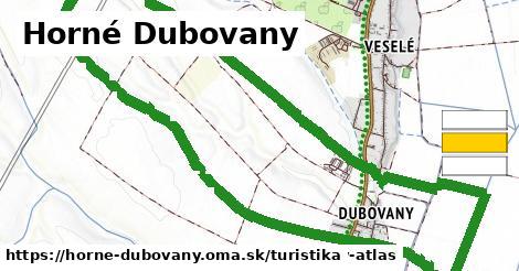 Horné Dubovany Turistické trasy  