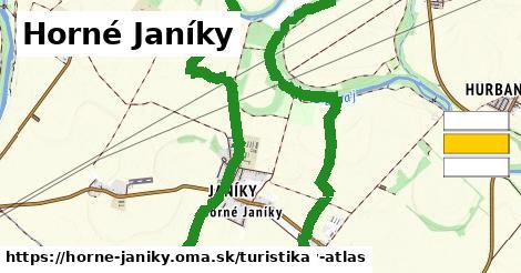 Horné Janíky Turistické trasy  