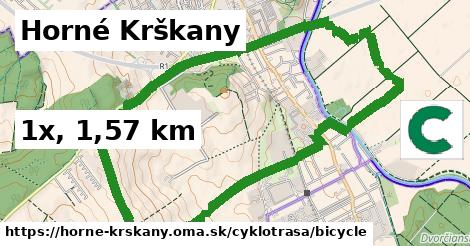 Horné Krškany Cyklotrasy bicycle 