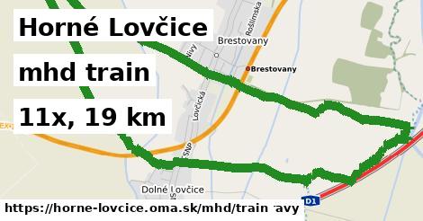 Horné Lovčice Doprava train 