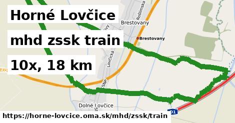 Horné Lovčice Doprava zssk train