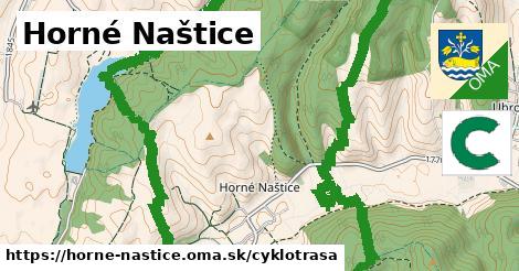 Horné Naštice Cyklotrasy  