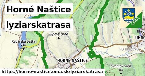 Horné Naštice Lyžiarske trasy  