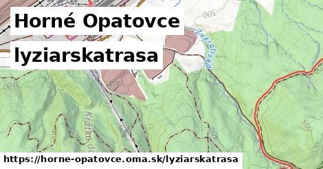 Horné Opatovce Lyžiarske trasy  