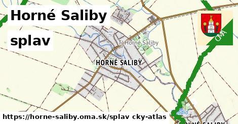 Horné Saliby Splav  