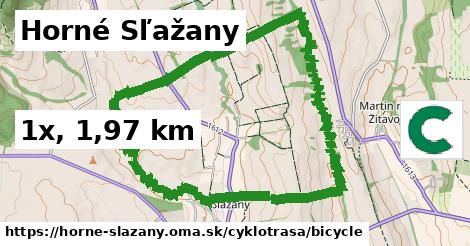 Horné Sľažany Cyklotrasy bicycle 