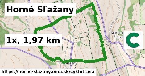 Horné Sľažany Cyklotrasy  