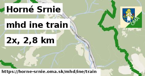 Horné Srnie Doprava iná train