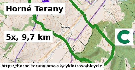 Horné Terany Cyklotrasy bicycle 