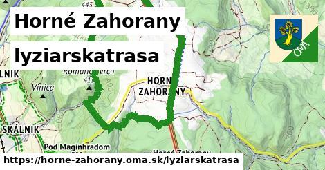 Horné Zahorany Lyžiarske trasy  