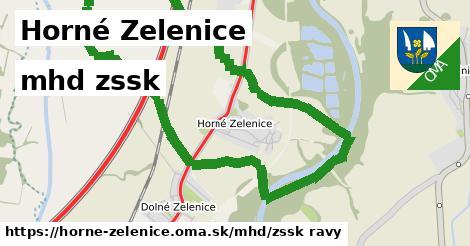 Horné Zelenice Doprava zssk 