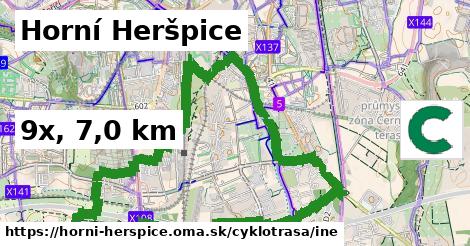Horní Heršpice Cyklotrasy iná 