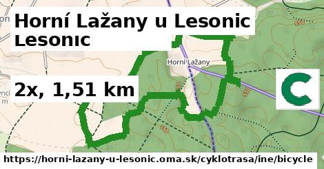Horní Lažany u Lesonic Cyklotrasy iná bicycle
