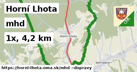 Horní Lhota Doprava  