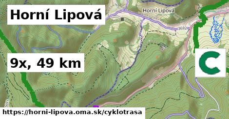 Horní Lipová Cyklotrasy  