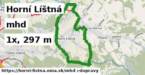Horní Líštná Doprava  