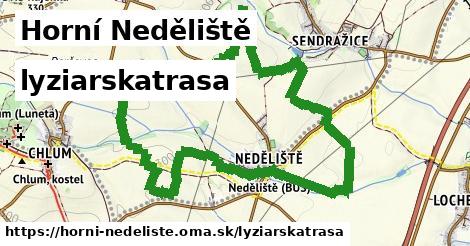 Horní Neděliště Lyžiarske trasy  