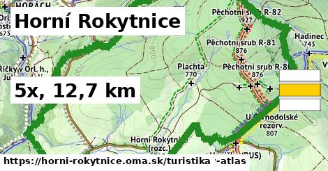 Horní Rokytnice Turistické trasy  