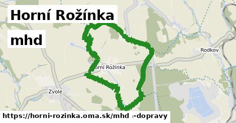 Horní Rožínka Doprava  