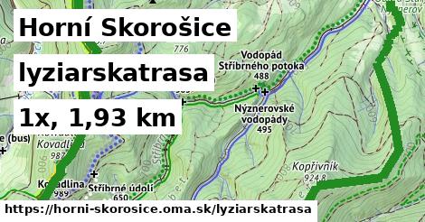 Horní Skorošice Lyžiarske trasy  