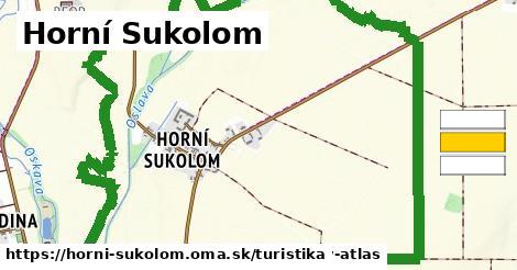 Horní Sukolom Turistické trasy  