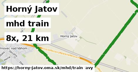 Horný Jatov Doprava train 