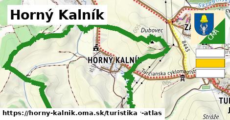 Horný Kalník Turistické trasy  