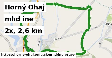 Horný Ohaj Doprava iná 