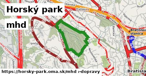 Horský park Doprava  