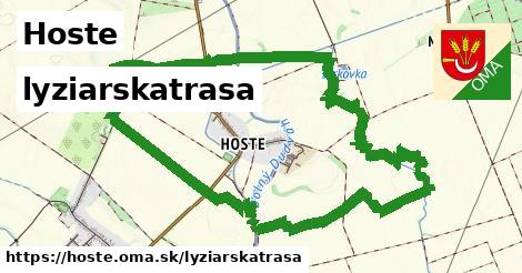 Hoste Lyžiarske trasy  