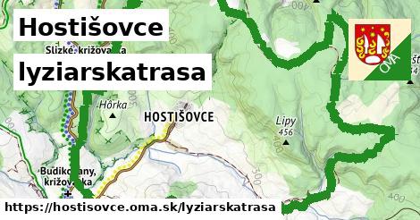 Hostišovce Lyžiarske trasy  