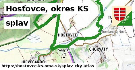 Hosťovce, okres KS Splav  