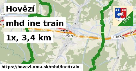 Hovězí Doprava iná train