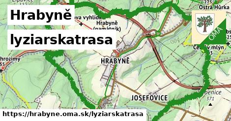 Hrabyně Lyžiarske trasy  