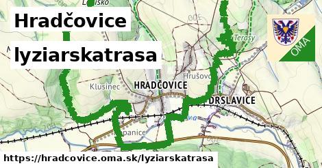 Hradčovice Lyžiarske trasy  