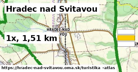 Hradec nad Svitavou Turistické trasy  