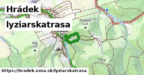 Hrádek Lyžiarske trasy  