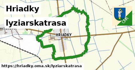 Hriadky Lyžiarske trasy  
