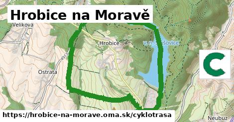 Hrobice na Moravě Cyklotrasy  