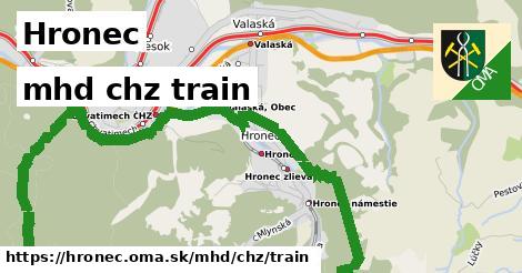 Hronec Doprava chz train