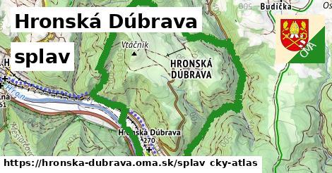 Hronská Dúbrava Splav  