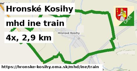 Hronské Kosihy Doprava iná train