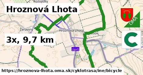 Hroznová Lhota Cyklotrasy iná bicycle
