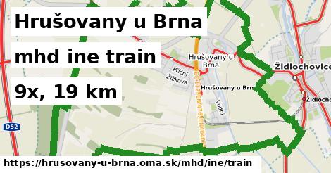 Hrušovany u Brna Doprava iná train