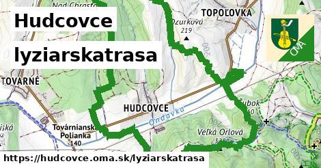 Hudcovce Lyžiarske trasy  